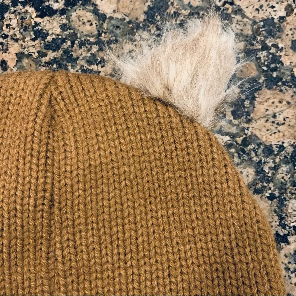 Toddler Cute Animal Beanie Hat & Mitten Set